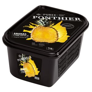 FROZEN PUREE, PINEAPPLE, 1 KG