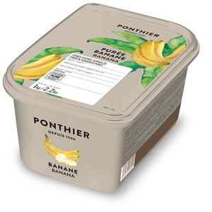 FROZEN PUREE, BANANA, 1 KG