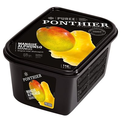 FROZEN PUREE, MANGO, 1 KG