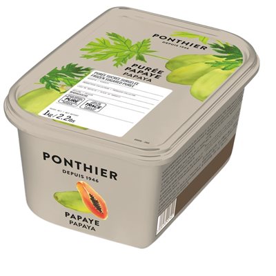FROZEN PUREE, PAPAYA, 1 KG