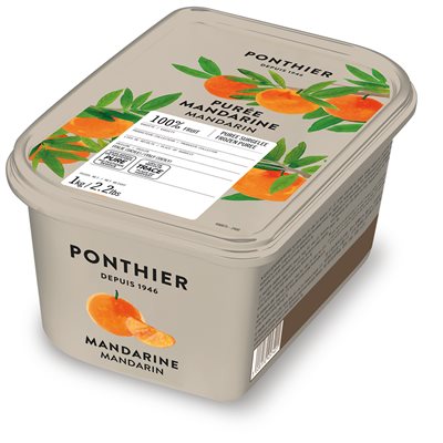 FROZEN PUREE, MANDARIN 100%, 1 KG