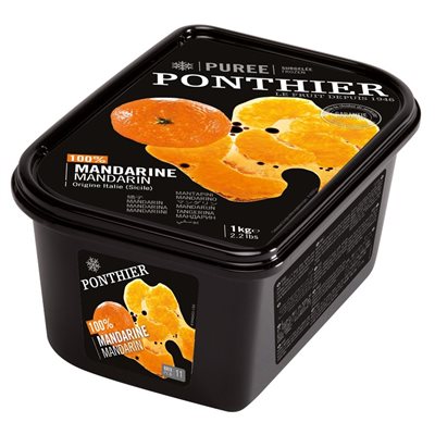 FROZEN PUREE, MANDARIN 100%, 1 KG