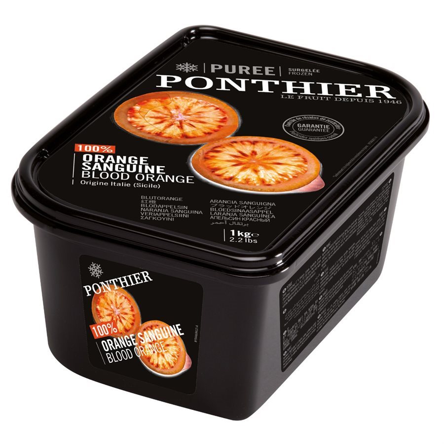 FROZEN PUREE, BLOOD ORANGE 100, 1 KG