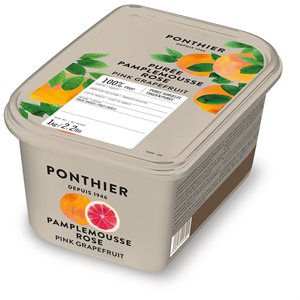 FROZEN PUREE, PINK GRAPEFRUIT 100%, 1 KG