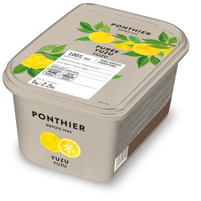 FROZEN PUREE, YUZU 100%, 1 KG