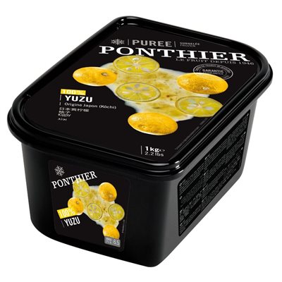 FROZEN PUREE, YUZU 100%, 1 KG