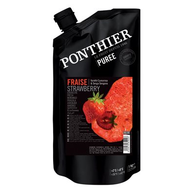 CHILLED PUREE, STRAWBERRY, 1 KG