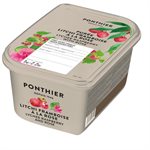 FROZEN PUREE, ROSE LYCHEE RASPBERRY, 1 KG