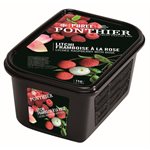 FROZEN PUREE, ROSE LYCHEE RASPBERRY, 1 KG