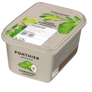 FROZEN PUREE, SOURSOP, 1 KG