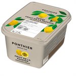 PASSION FRUIT WITH SEEDS, FROZEN PUREE,  2.2 LBS  /  1 KG 