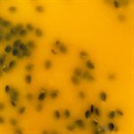 PASSION FRUIT WITH SEEDS, FROZEN PUREE, 2.2 LBS / 1 KG 