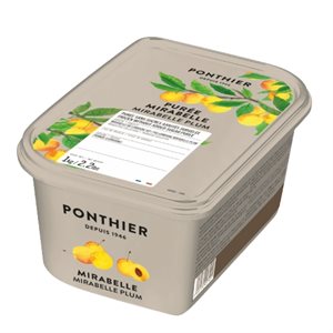FROZEN PUREE, MIRABELLE PLUM 100%, 1 KG