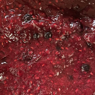  RED FRUITS, FROZEN COMPOTES, 2.2 LBS / 1KG