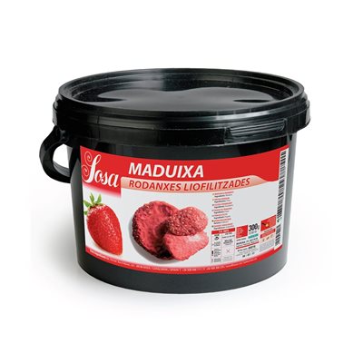 FREEZE DRIED STRAWBERRY SLICES, 250G