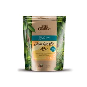43% MILK COUVERTURE, OAT MILK, 5.5 LBS / 2.5 KG 