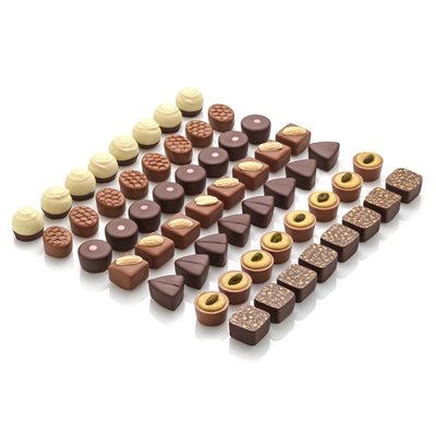 PRALINE ASSORTMENT CELEBRATION, 56PC