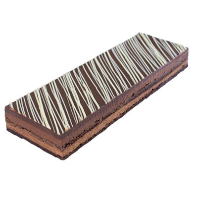 LAYERED DESSERT CHOC DECADENCE, 11x3.75", 8 STRIPS