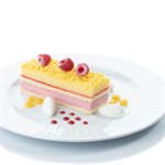 LAYERED DESSERT LEMON RASPBERRY, 11x3.75", 8 STRIPS