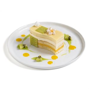 TROPICAL SINGLE SERVING DESSERT 3.14X1.1IN, 64PC