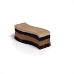 CARAMEL CHOCO BROWNIE SNGL SERV. 3.14X1.1IN, 64PC