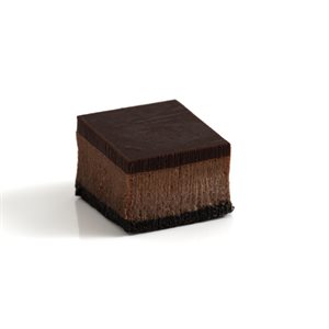 CHOCOLATE FUDGE MINI CHEESECAKE 1.45X1.6 IN, 210PC