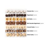 CHRISTMAS PETIT PASTRY HOLIDAY ASSORTMENT, 48 PCS 