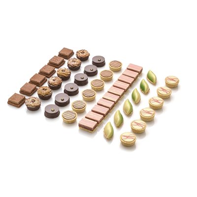 PETIT PASTRY COLLECTION ZURICH, 46PC