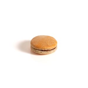 LARGE CARAMEL MACARON 2.5 IN, 72 PC