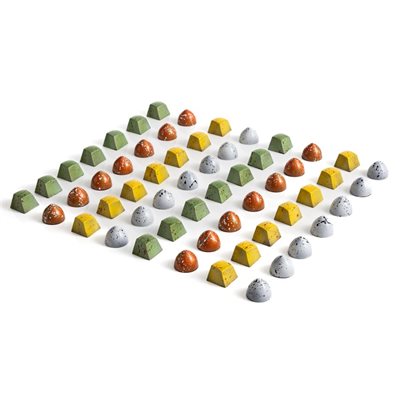 AMERICANA BONBON COLLECTION, 56PC TRAY