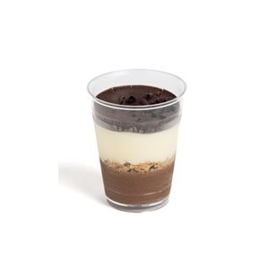 VERRINE CUP TRIPLE CHOCOLATE, 2.23 OZ, 14OPC