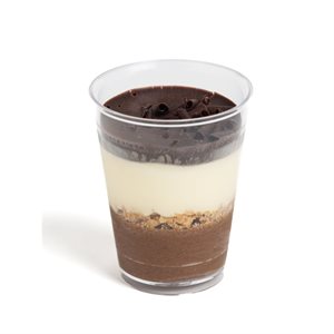 VERRINE CUP TRIPLE CHOCOLATE, 2.23 OZ, 14OPC