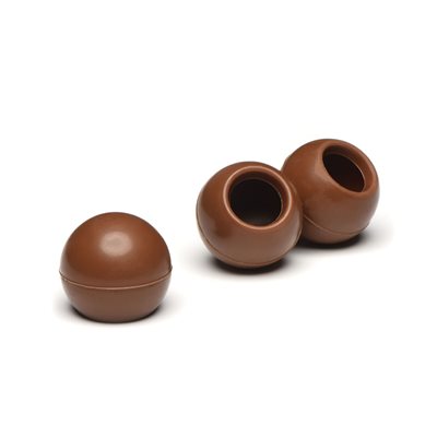 TRUFFLE SHELL MILK CHOC 2.5 CM, 504PCS