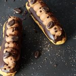 ESPRESSO ECLAIR, DARK CHOC TOPPED, 2.25OZ. (18CT.)