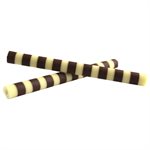 CHOC ZEBRA PENCIL DARK / WHITE, 3.54", 155 PC