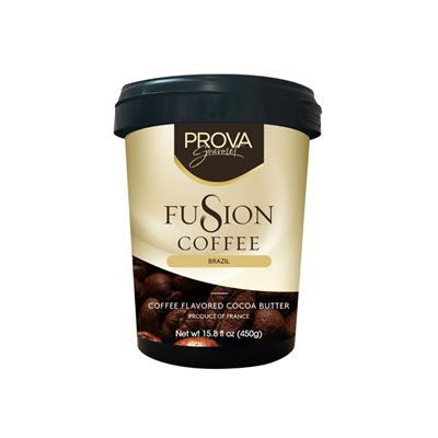 BRAZILIAN COFFEE FUSION, COFFEE-FLAVORED COCOA BUTTER, 450G