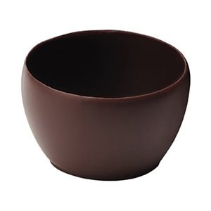 MINI DARK CHOC STEFFEN CUP, 1.4 IN X 0.9 IN, 336 PCS