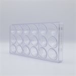 POLYCARBONATE MOLD CAP 27.5X13.5X2.4CM