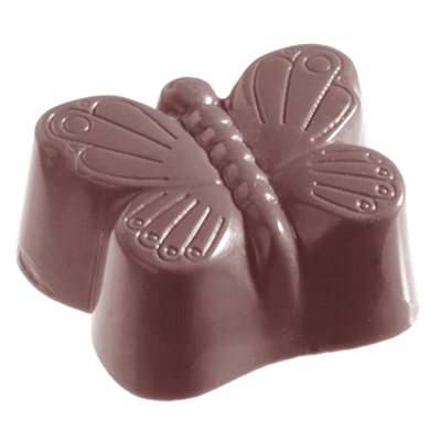 POLYCARBONATE MOLD BUTTERFLY 27.5X13.5X2.4CM