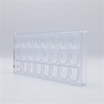 POL.MLD ESCUTCHEON WITH LION 27.5X13.5X2.4CM