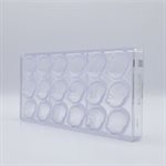 POLYCARBONATE MOLD SHELL 27.5X13.5X2.4CM