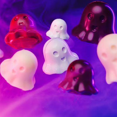 POLYCARBONATE CHOCOLATE MOULD GHOST CW12197