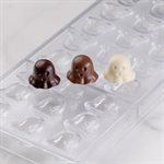 POLYCARBONATE CHOCOLATE MOULD GHOST CW12197