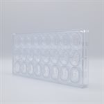 POLYCARBONATE MOLD TULLIP 27.5X13.5X2.4CM