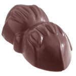 POLYCARBONATE MOLD HAZELNUT DOUBLE 27.5X13.5X2.4CM