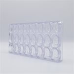POLYCARBONATE MOLD PHARAOH 27.5X13.5X2.4CM