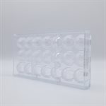 POLYCARBONATE MOLD DIAMOND 27.5X13.5X2.4CM