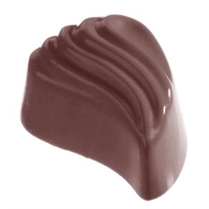 POLYCARBONATE MOLD TRIANGLE 27.5X13.5X2.4CM