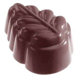 POLYCARBONATE MOLD LEAF 27.5X13.5X2.4CM