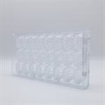 POLYCARBONATE MOLD LEAF 27.5X13.5X2.4CM